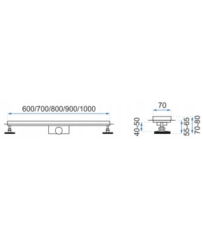 Душевой трап Rea Neo Pro 60 REA-G8905