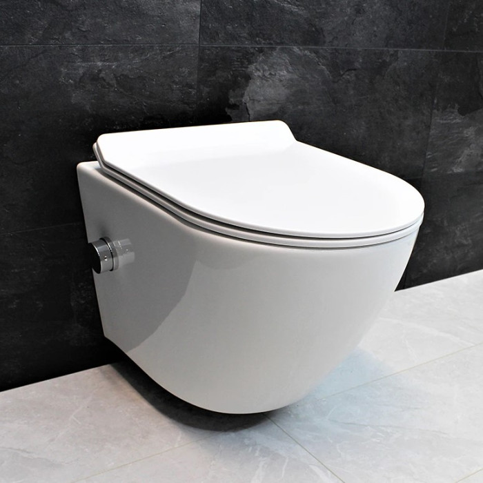 Унитаз-биде подвесной DUSEL LEVITA MIX DWHT10201130M
