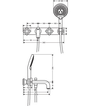 Смеситель Axor Citterio 39441000