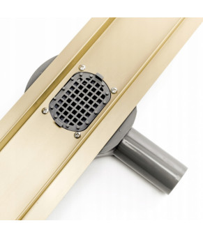 Душевой трап Rea Neo Mirror Gold Pro 90 REA-G5602