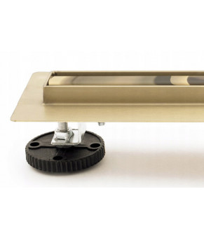 Душевой трап Rea Neo Slim Gold Mirror 90 REA-G5605