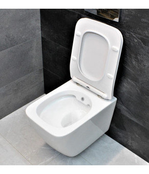 Унитаз-биде подвесной DUSEL CUBIS MIX DWHT10201030M