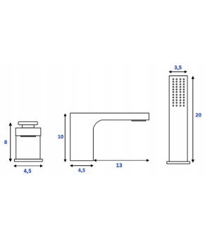 Смеситель Rea Sonic REA-B0185