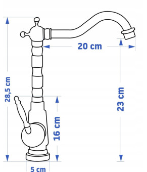 Смеситель Rea Bona Old REA-B0183