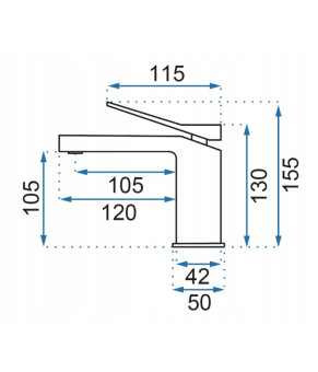 Смеситель Rea Duet REA-B4412