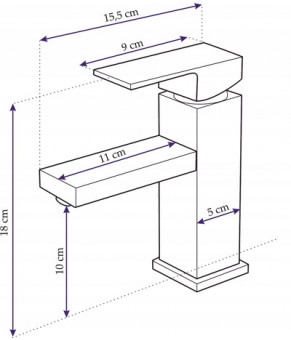 Смеситель Rea Eggo BAT-00035