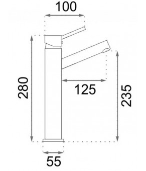 Смеситель Rea Lumi REA-B8028