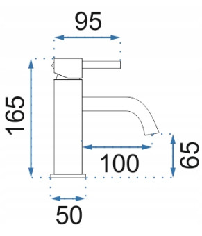 Смеситель Rea Lungo REA-B4101