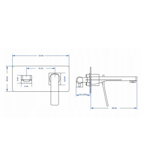 Смеситель Rea Sonic REA-B0181