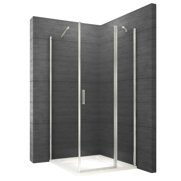 Душевая кабина Rea Slim 90x120 Viper REA-K8010