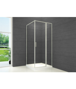 Душевая кабина Rea Slim 80x100 Atrium Square REA-K8004