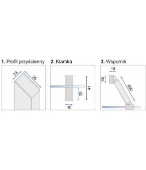 Душевая кабина Rea Slim 90x120 Viper REA-K8010
