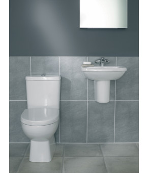 Унитаз компакт Jacob Delafon Panache E1370-00+E1368-00