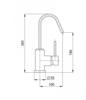 Смеситель для раковины BUGNATESE INSIDE CR9213