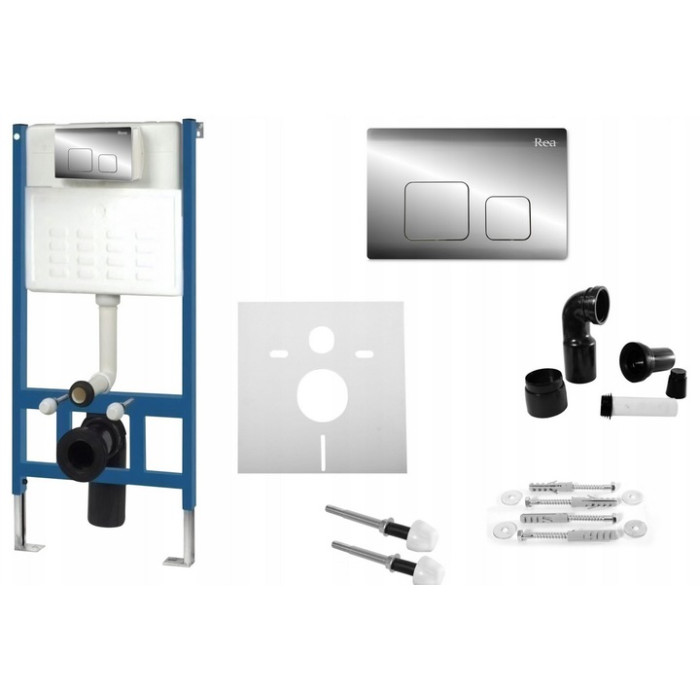 Инсталляция Rea 6w1 9cm WC F REA-E0019
