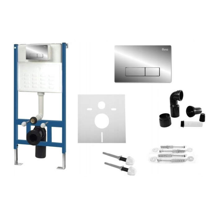 Инсталляция Rea 6w1 9cm WC H REA-E0014