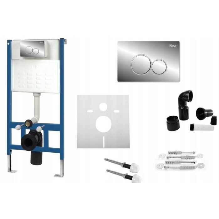 Инсталляция Rea 6w1 9cm WC E REA-E0017
