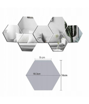 Зеркало Rea Hexagon HOM-06520