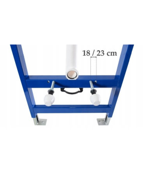Инсталляция Rea 6w1 9cm WC H REA-E0014