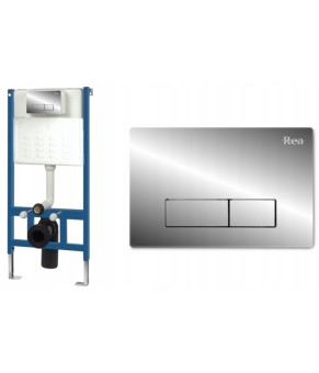Инсталляция Rea 6w1 9cm WC H REA-E0014