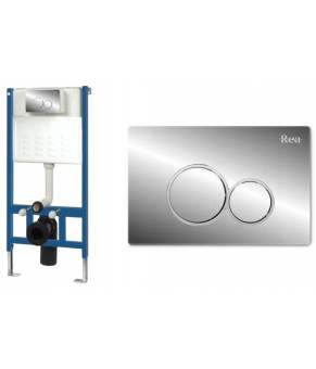 Инсталляция Rea 6w1 9cm WC E REA-E0017