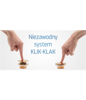 Донный клапан Rea Clik-Clak REA-A5217