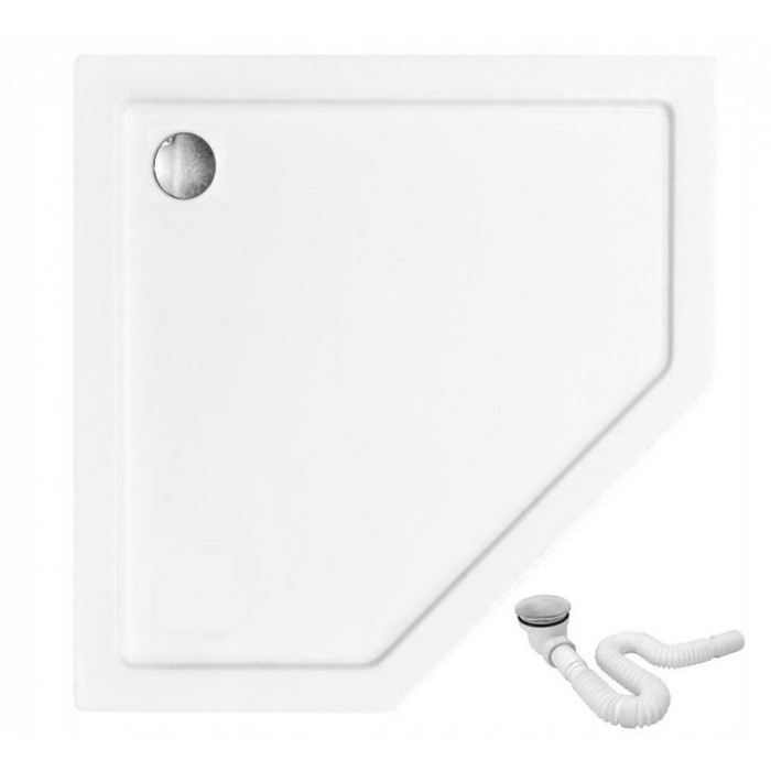 Поддон Rea Diamond Slim 80x80 10109313168