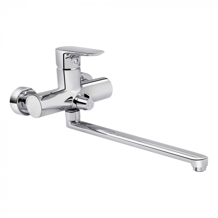 Смеситель для ванны Qtap Flaja 3210102GC