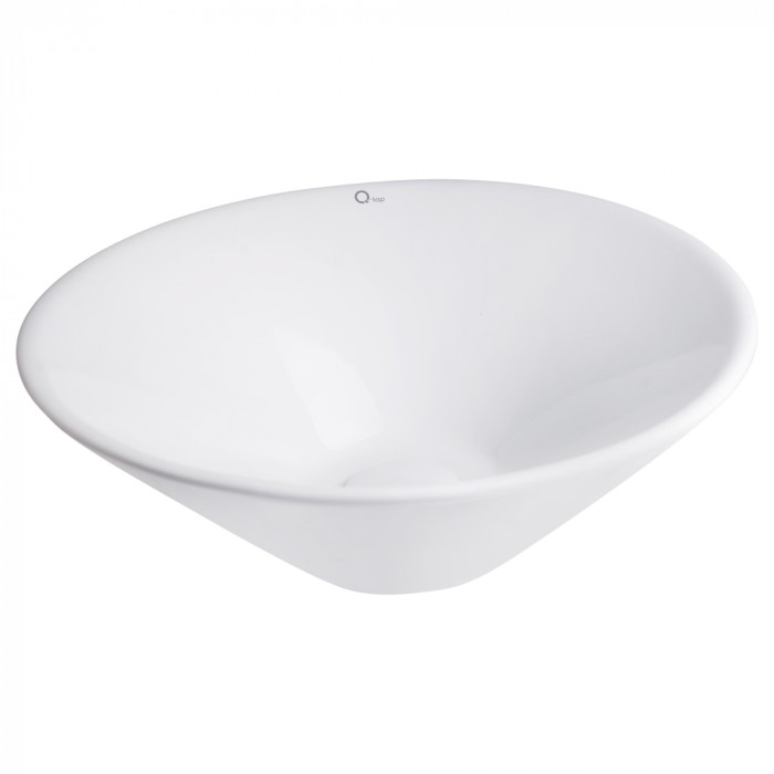 Раковина-чаша Qtap Amazon з донним клапаном QT0211K70W