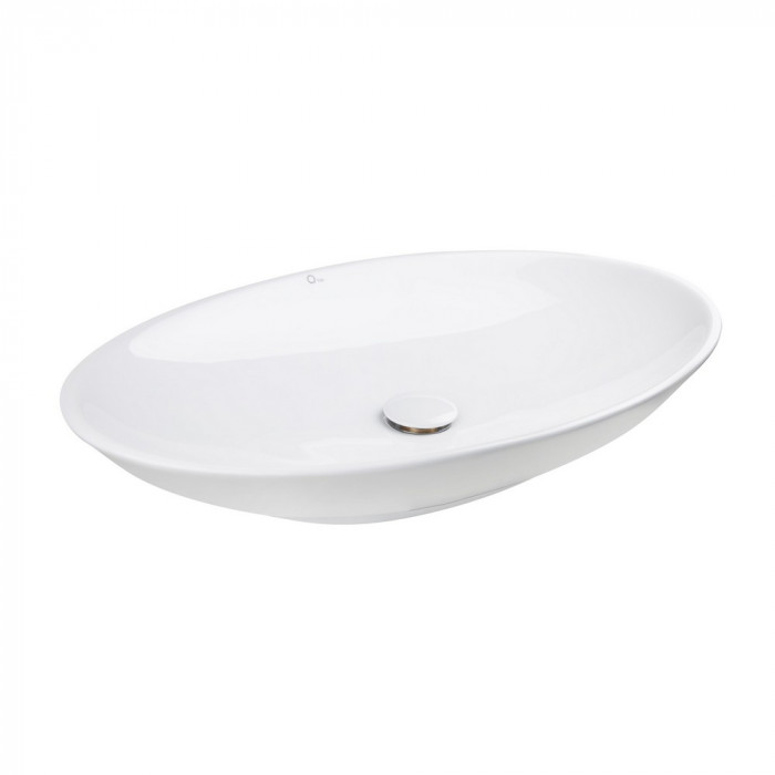 Раковина-чаша Qtap Dove з донним клапаном QT0611K160W