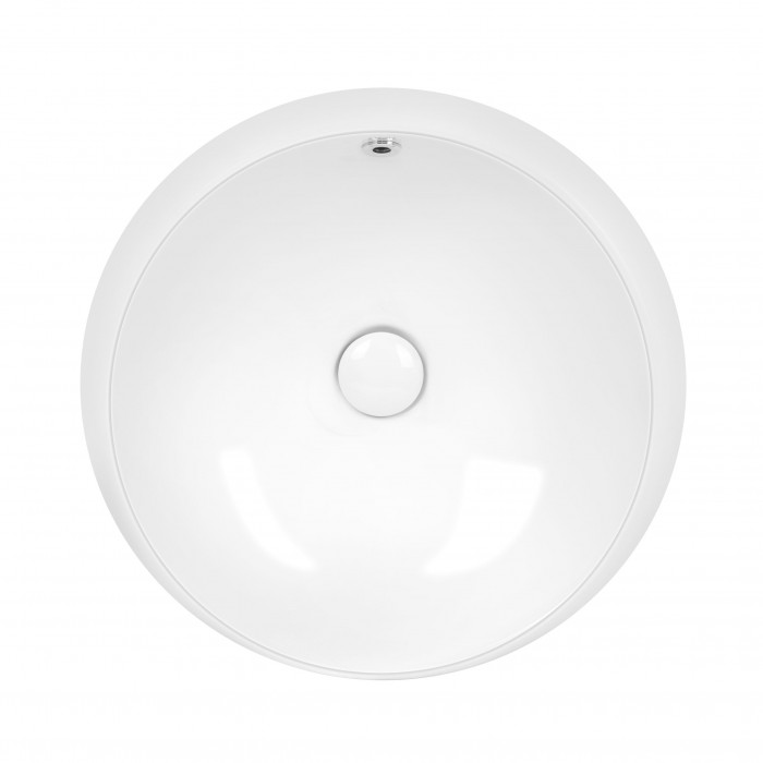 Раковина Qtap Jay з донним клапаном QT0711K305W