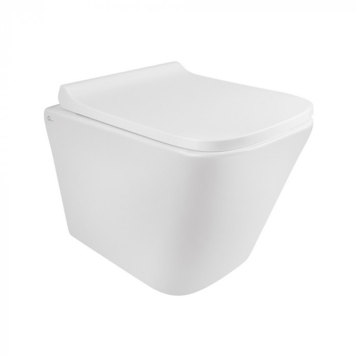 Унитаз подвесной Qtap Tern Rimless с сиденьем Soft-Close (QT1733052ERW)