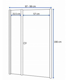 Душевые двери Rea Multi 100 REA-K9650