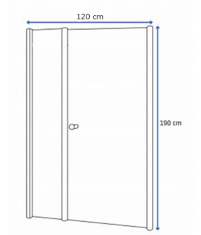Душевые двери Rea Multi 120 REA-K9656