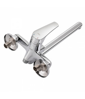 Смеситель для ванны Qtap Ortiz CRM 005 New