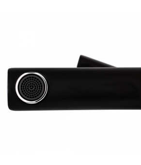 Смеситель для ванны Qtap Grand QTGRABCR006 Chrome/Black (с душем)