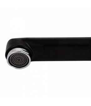 Смеситель для ванны Qtap Grand с душем (QTGRABCR005 Chrome/Black)