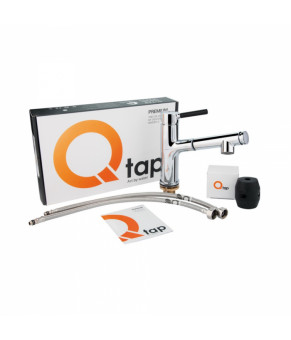 Смеситель для раковины с выдвижным изливом Qtap Inspai CRM 011F