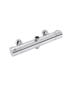 Душевая система Qtap Sloup термостатическая на два потребителя QTSL57103ONC Chrome (SD00042915)