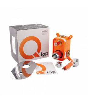 Смеситель скрытого монтажа для ванны Qtap Form 010-22 CRM