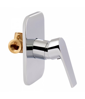 Смеситель скрытого монтажа для душа Qtap Stenava 6045102C