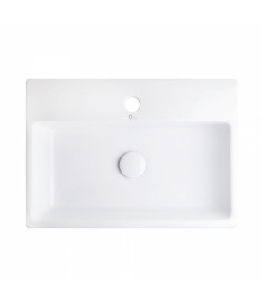 Раковина Qtap Nando с донным клапаном QT12115711W