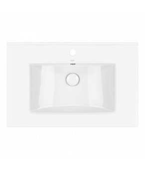 Раковина Qtap Albatross с донным клапаном QT01113070CW