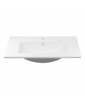 Раковина Qtap Albatross с донным клапаном QT01113070CW