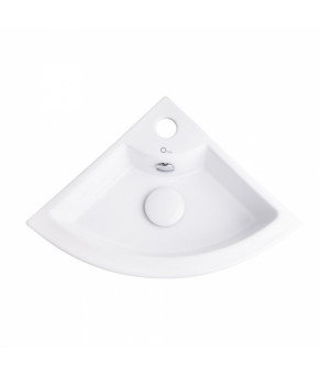 Раковина Qtap Kiwi с донным клапаном QT0911K184AW