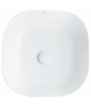 Раковина-чаша Qtap Kolibri с донным клапаном QT1011K396W
