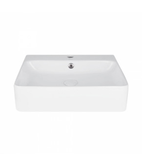 Раковина Qtap Nando с донным клапаном QT1211K404AW