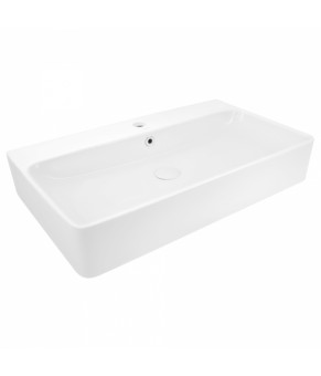 Раковина Qtap Nando с донным клапаном QT1211K427W