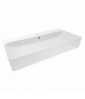 Раковина Qtap Nando с донным клапаном QT1211K419W