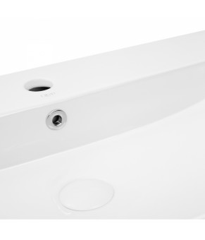 Раковина Qtap Nando с донным клапаном QT1211K419W